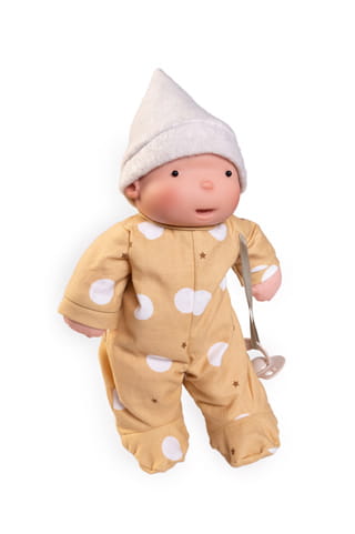 Lalka Mi Primer Antonio Juan Ariel mostaza 86323 26cm