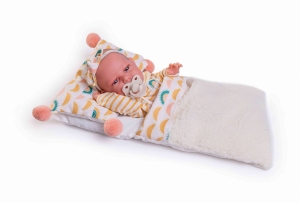 Lalka Antonio Juan  Baby Clara con saquito de soles 60354