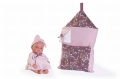 Lalka Antonio Juan Mufly con cojín-casita 85315  21cm