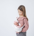 Lalka Antonio Juan Mi Pequeno Reborn Tufi con fular portabebé  82309 33cm 