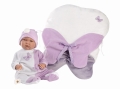 Lalka Llorens LALO con saco mariposa 74036 42cm 